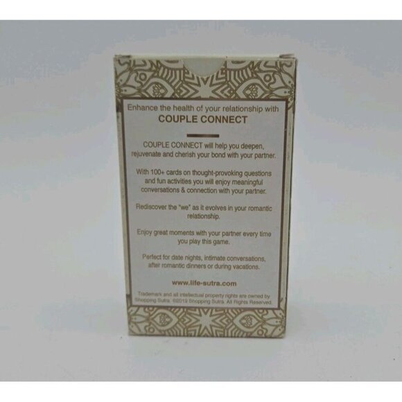 Couples Connect Game Life Sutra Large Deck Talk Connect Experiment USA 100+ Deck - Picture 3 of 6